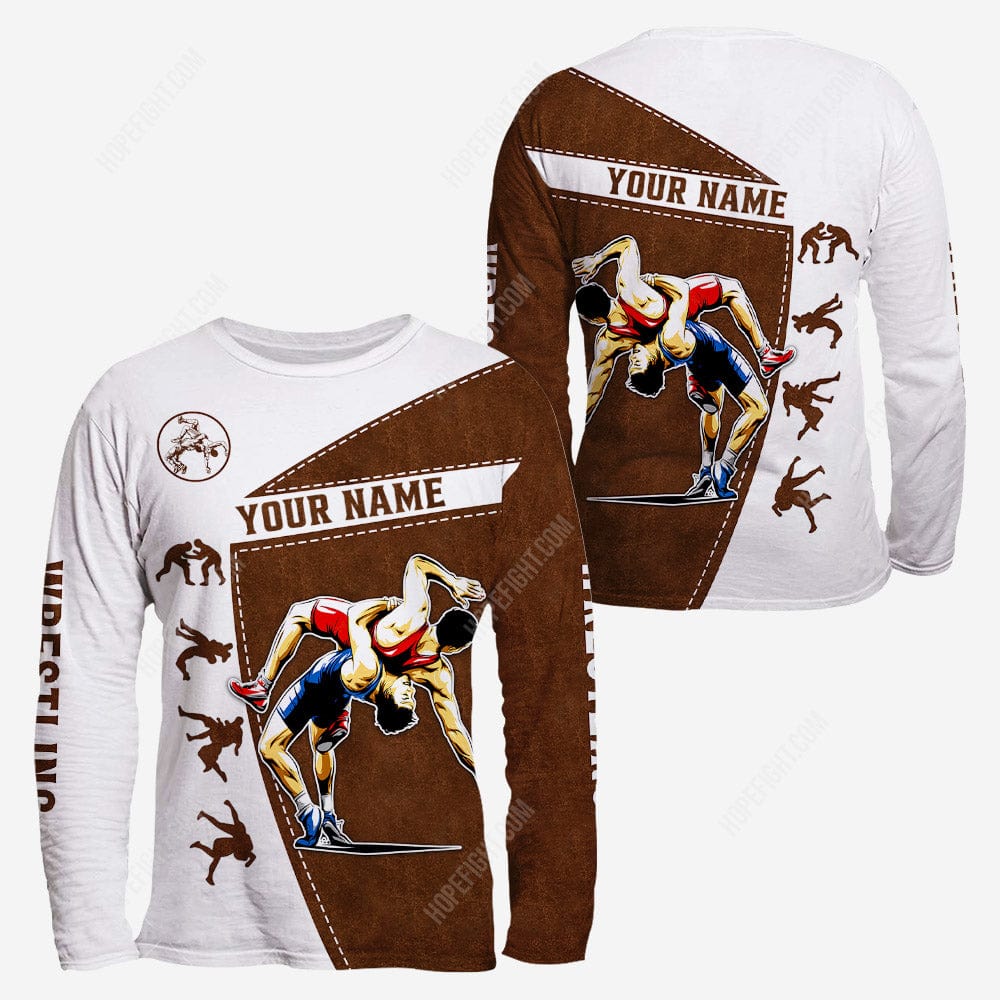 Wrestling Love Shirt, Wrestling Shirt Gift, All Over Printed
