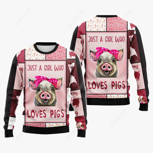 Pig Shirt, Gift For Pig Lover, All Over Printed