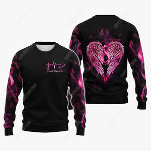 Breast Cancer Shirt, Gift For Breast Cancer Lover, All Over Printed