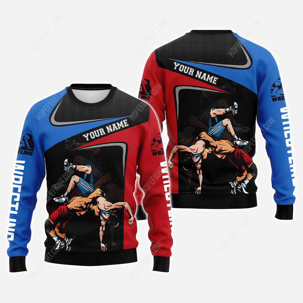 Wrestling Love Shirt, Wrestling Shirt Gift, All Over Printed