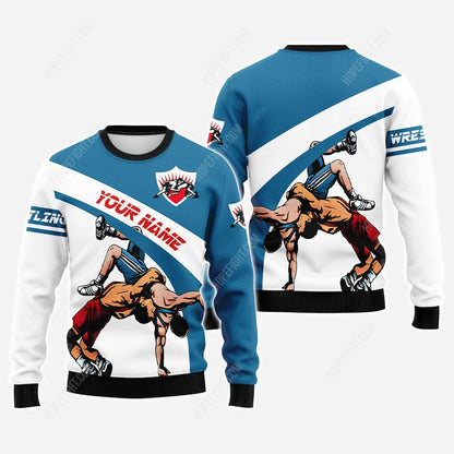 Wrestling Love Shirt, Wrestling Shirt Gift, All Over Printed