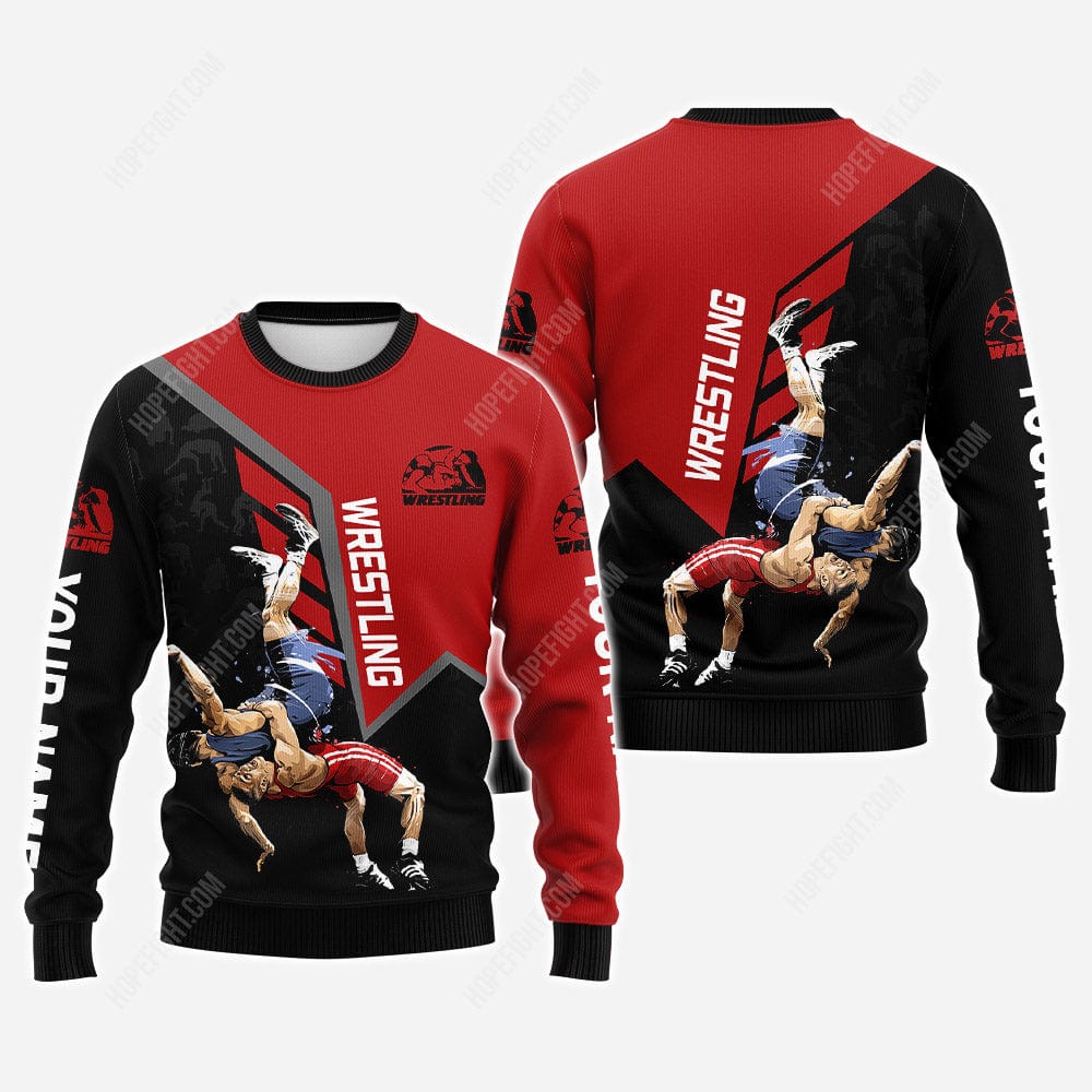 Wrestling Love Shirt, Wrestling Shirt Gift, All Over Printed