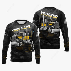 Custom Truck Shirt, Gift For Truck Lover, All Over Printed