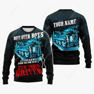 Custom Truck Shirt, Gift For Truck Lover, All Over Printed