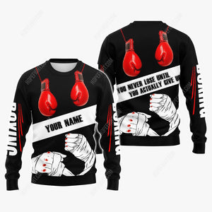 Custom Boxing Shirt, Gift For Boxing Lover, All Over Printed