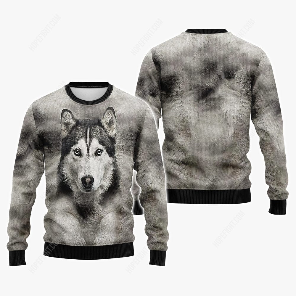 Husky Shirt, Gift For Husky Lover, All Over Printed