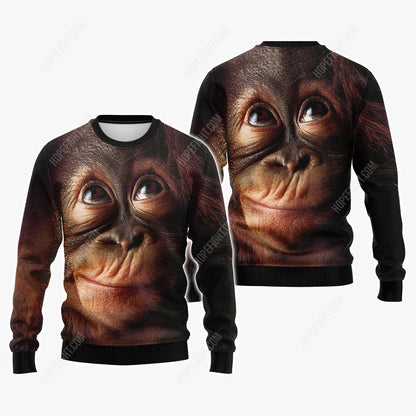 Monkey Shirt, All Over Printed