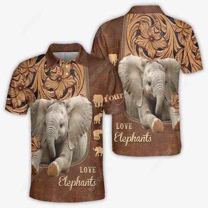 Elephant Shirt, Gift For Elephant Lover, All Over Printed