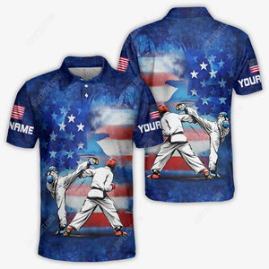 Custom Taekwondo Shirt, Gift For Taekwondo Lover, All Over Printed