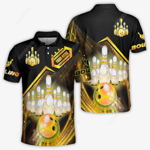 Custom Bowling Shirt, Gift For Bowling Lover, All Over Printed