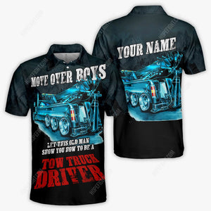 Custom Truck Shirt, Gift For Truck Lover, All Over Printed