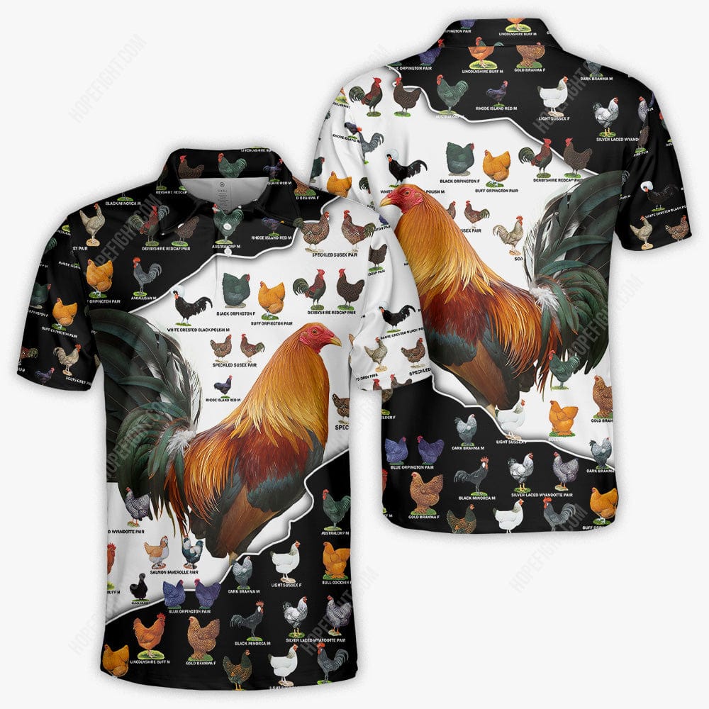 Rooster Shirt, Gift For Chicken Lover, All Over Printed