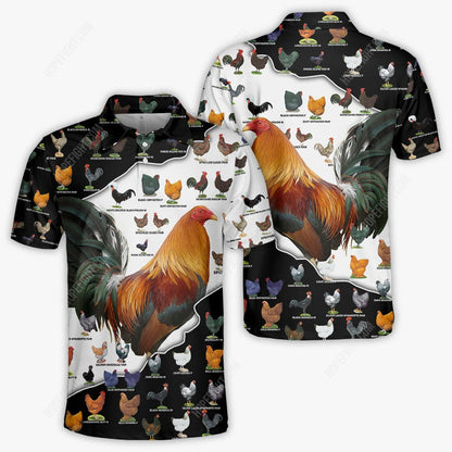 Rooster Shirt, Gift For Chicken Lover, All Over Printed