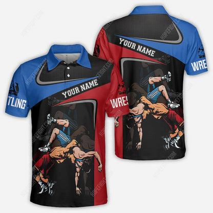 Wrestling Love Shirt, Wrestling Shirt Gift, All Over Printed