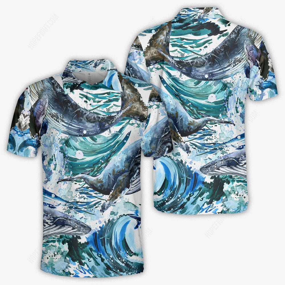 Whale Shirt, Gift For Whale Lover, All Over Printed