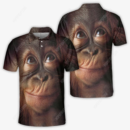 Monkey Shirt, All Over Printed