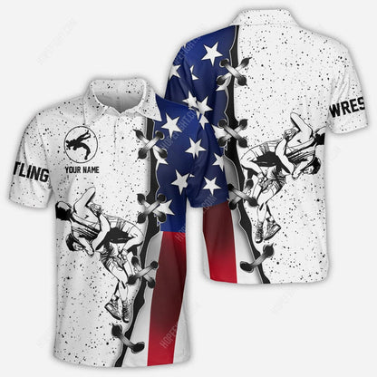 Wrestling Love Shirt, Wrestling Shirt Gift, All Over Printed