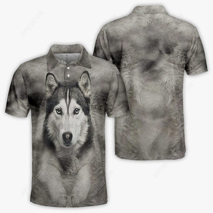 Husky Shirt, Gift For Husky Lover, All Over Printed