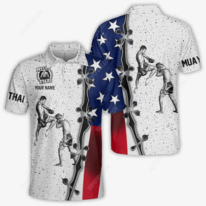 Custom Muay Thai Shirt, Gift For Muay Thai Lover, All Over Printed