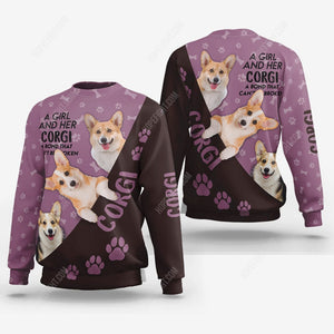 Corgi Shirt, Gift For Corgi Lover, All Over Printed