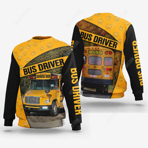 Bus Driver Shirt, Gift For Bus Driver Lover, All Over Printed