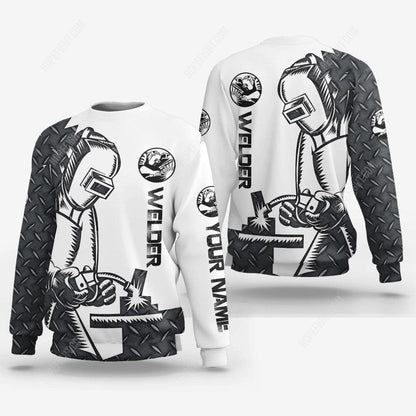 Custom Welder Shirt, Gift For Welder Lover, All Over Printed