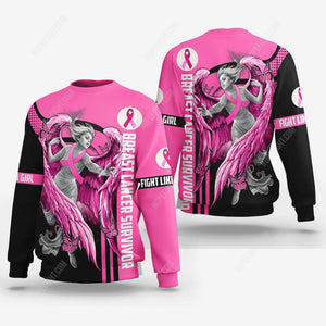 Breast Cancer Shirt, Gift For  Breast Cancer Lover, All Over Printed