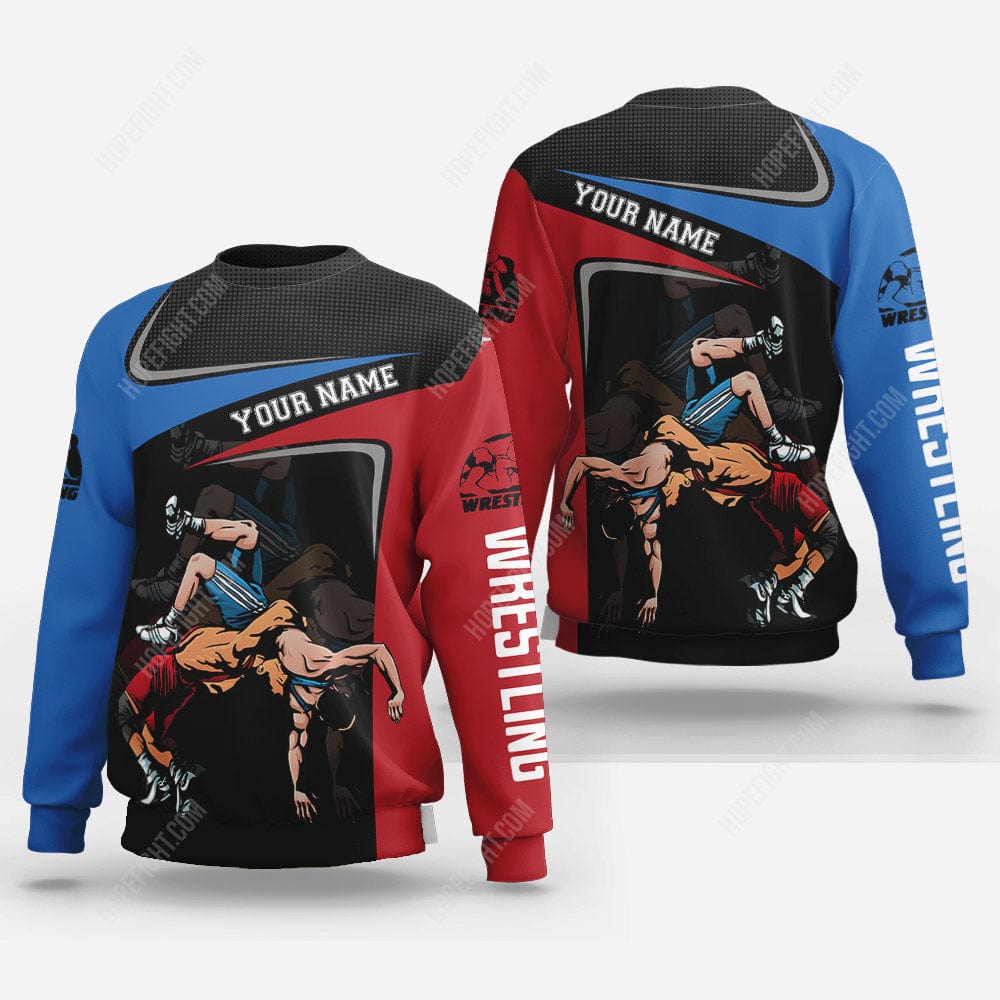 Wrestling Love Shirt, Wrestling Shirt Gift, All Over Printed