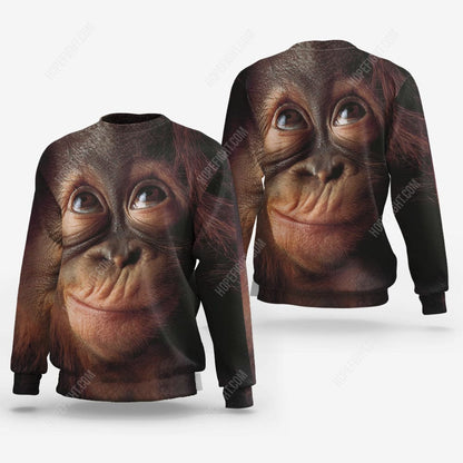 Monkey Shirt, All Over Printed