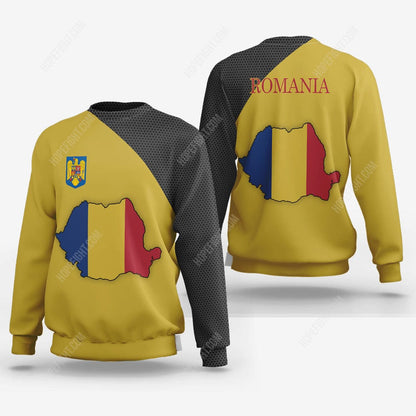 Romania Shirt, Gift For Romania Lover, All Over Printed
