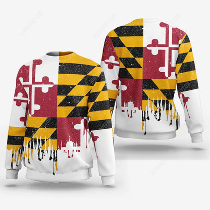 Maryland Shirt, Gift For Maryland Lover, All Over Printed