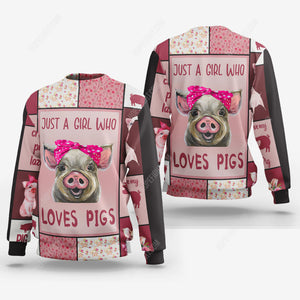 Pig Shirt, Gift For Pig Lover, All Over Printed