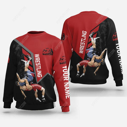 Wrestling Love Shirt, Wrestling Shirt Gift, All Over Printed