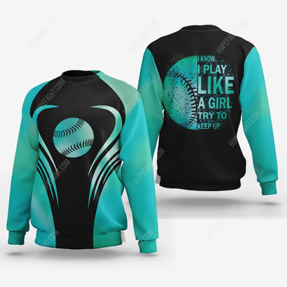 Softball Shirt, Gift For Softball Lover, All Over Printed