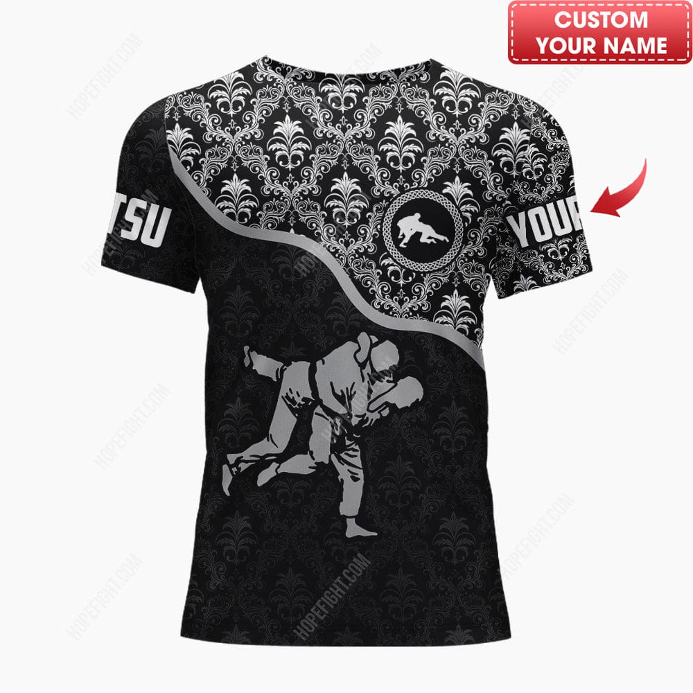 Custom Jiu-Jitsu Shirt, Gift For Jiu-Jitsu Lover, All Over Printed