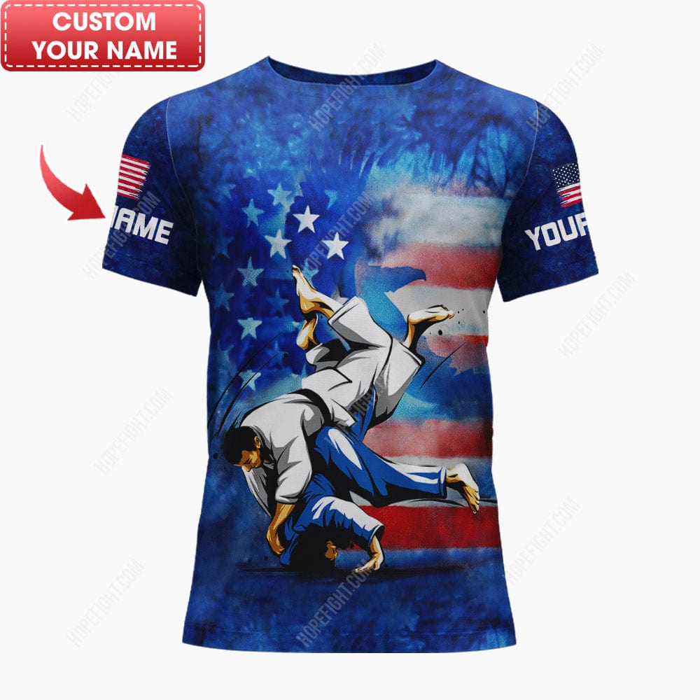 Custom Judo Shirt, Gift For Judo Lover, All Over Printed