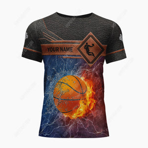 Custom Basketball Shirt, Gift For Basketball Lover, All Over Printed