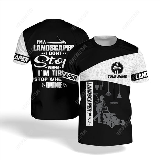 Landscaper Love Shirt, Landscaper Shirt Gift