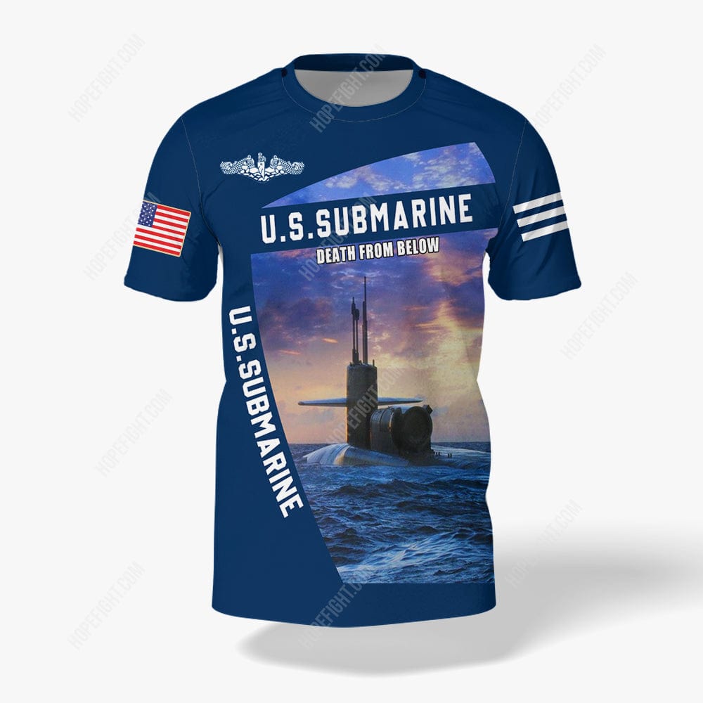 Submarine Shirt, Gift For Submarine Lover, All Over Printed