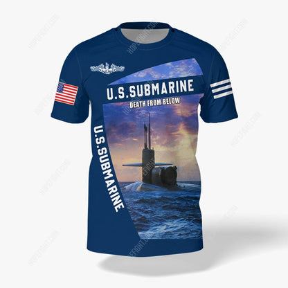 Submarine Shirt, Gift For Submarine Lover, All Over Printed