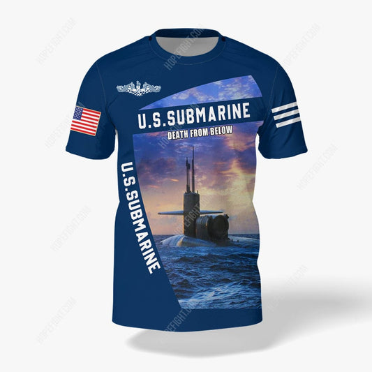 Submarine Shirt, Gift For Submarine Lover, All Over Printed