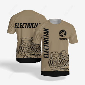 Electrician Love Shirt, Electrician Shirt Gift, All Over Printed