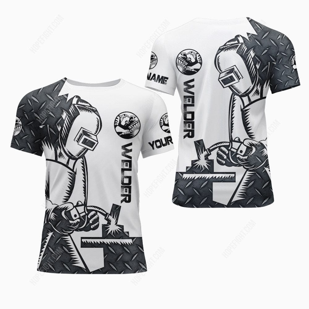 Custom Welder Shirt, Gift For Welder Lover, All Over Printed