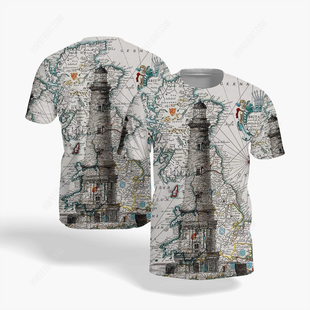 Lighthouse Shirt, Gift For Lighthouse Lover, All Over Printed