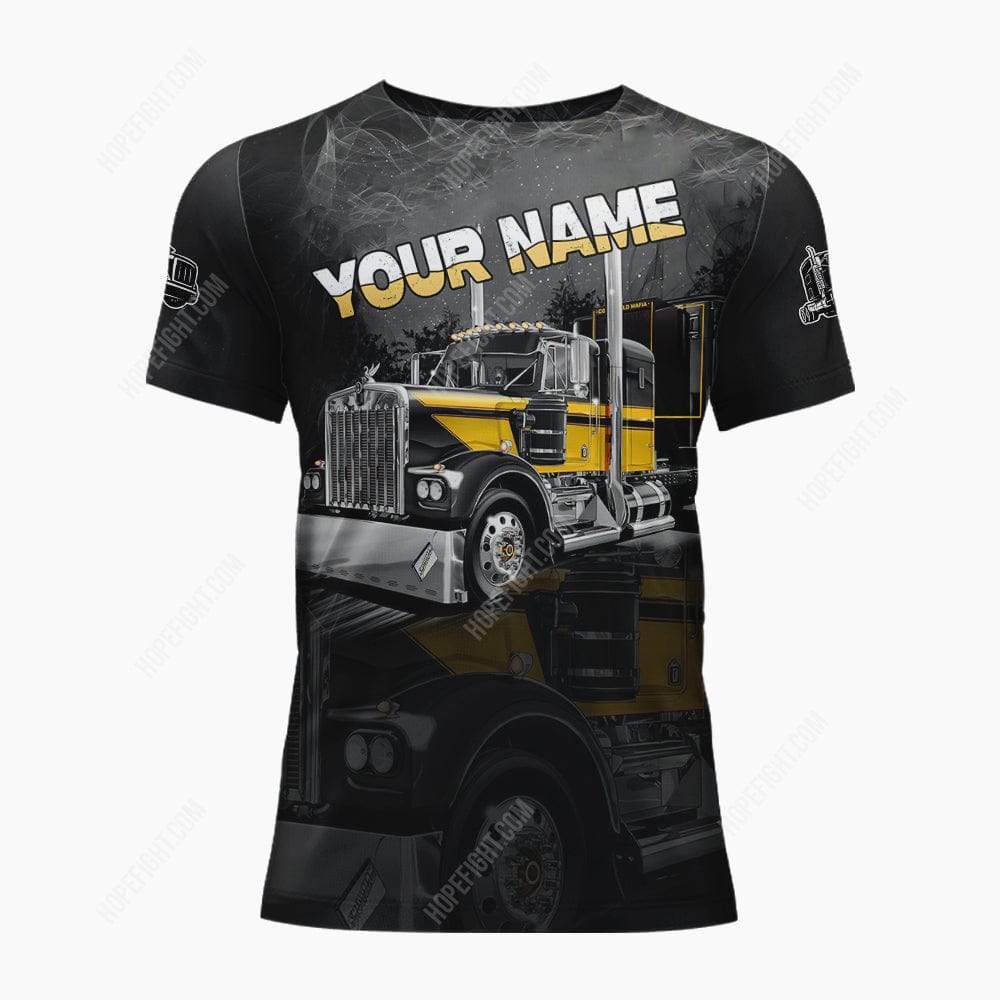 Custom Truck Shirt, Gift For Truck Lover, All Over Printed