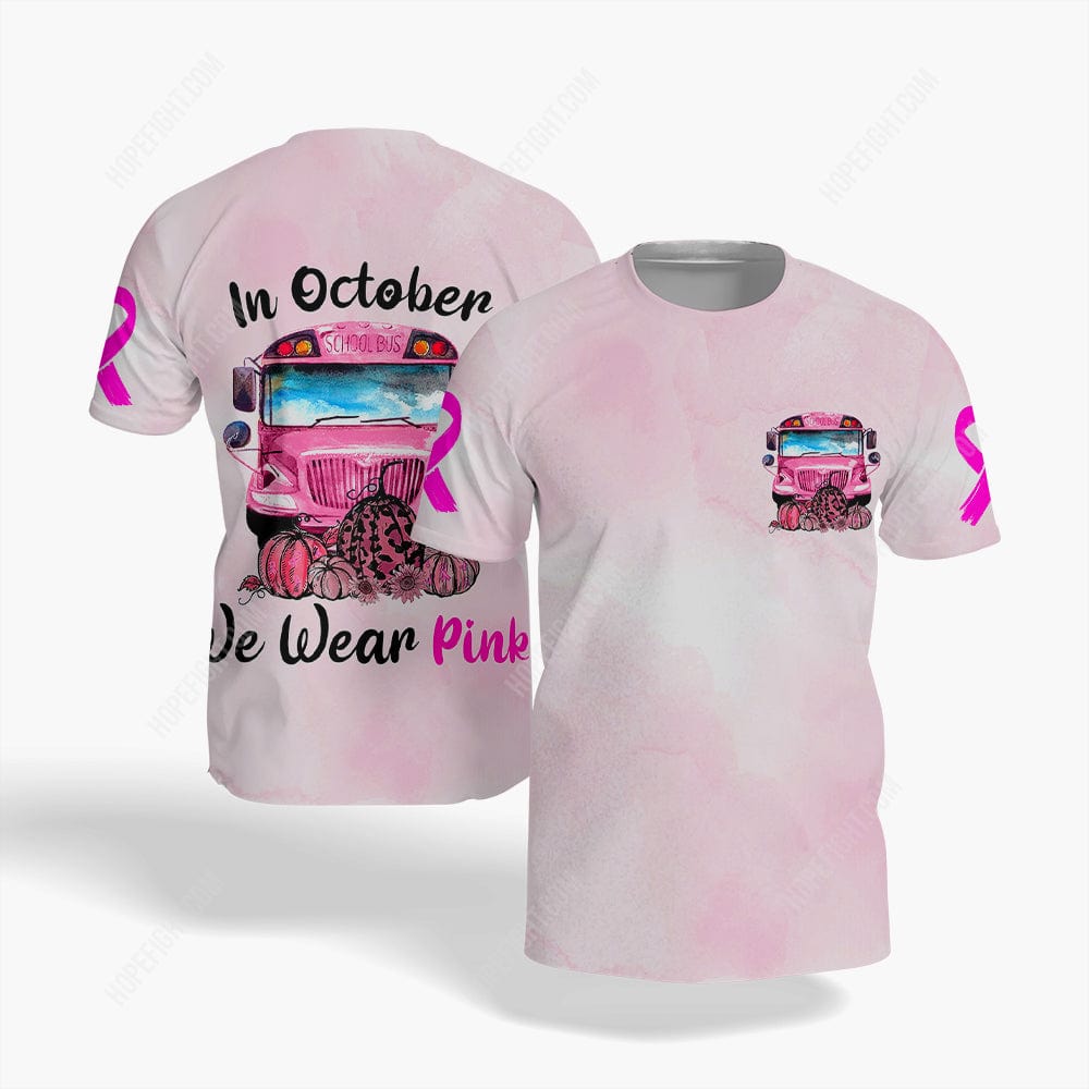 Breast Cancer Awareness Shirt, Gift For Breast Cancer Awareness Lover, All Over Printed