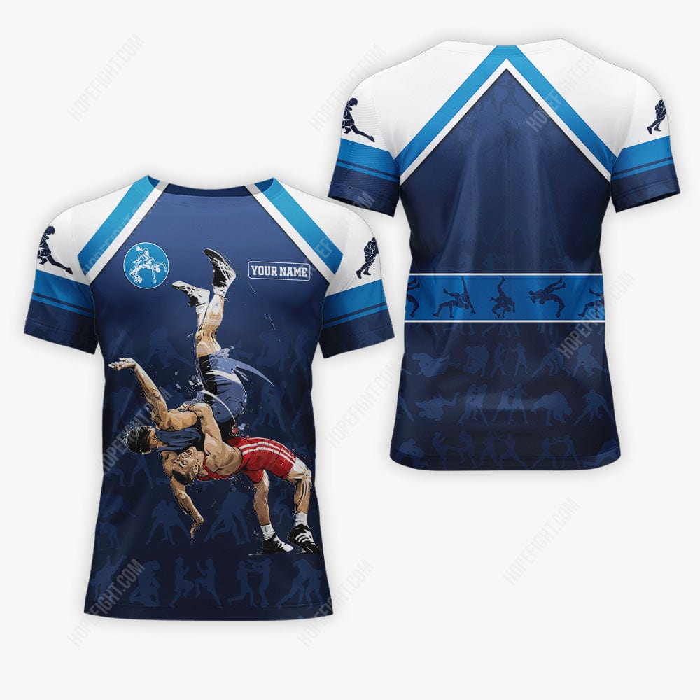 Wrestling Shirt, All Over Printed