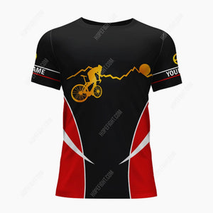 Custom Cycling Shirt, Gift For Cycling Lover, All Over Printed