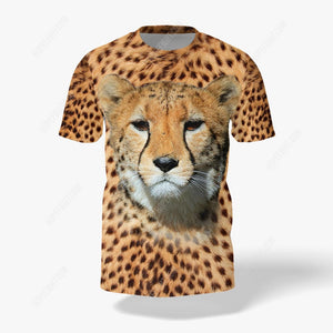 Cheetah Shirt, Gift For Cheetah Lover, All Over Printed