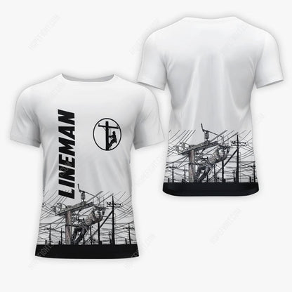 Lineman Shirt, All Over Printed